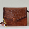 Bolso Bandolera Croco