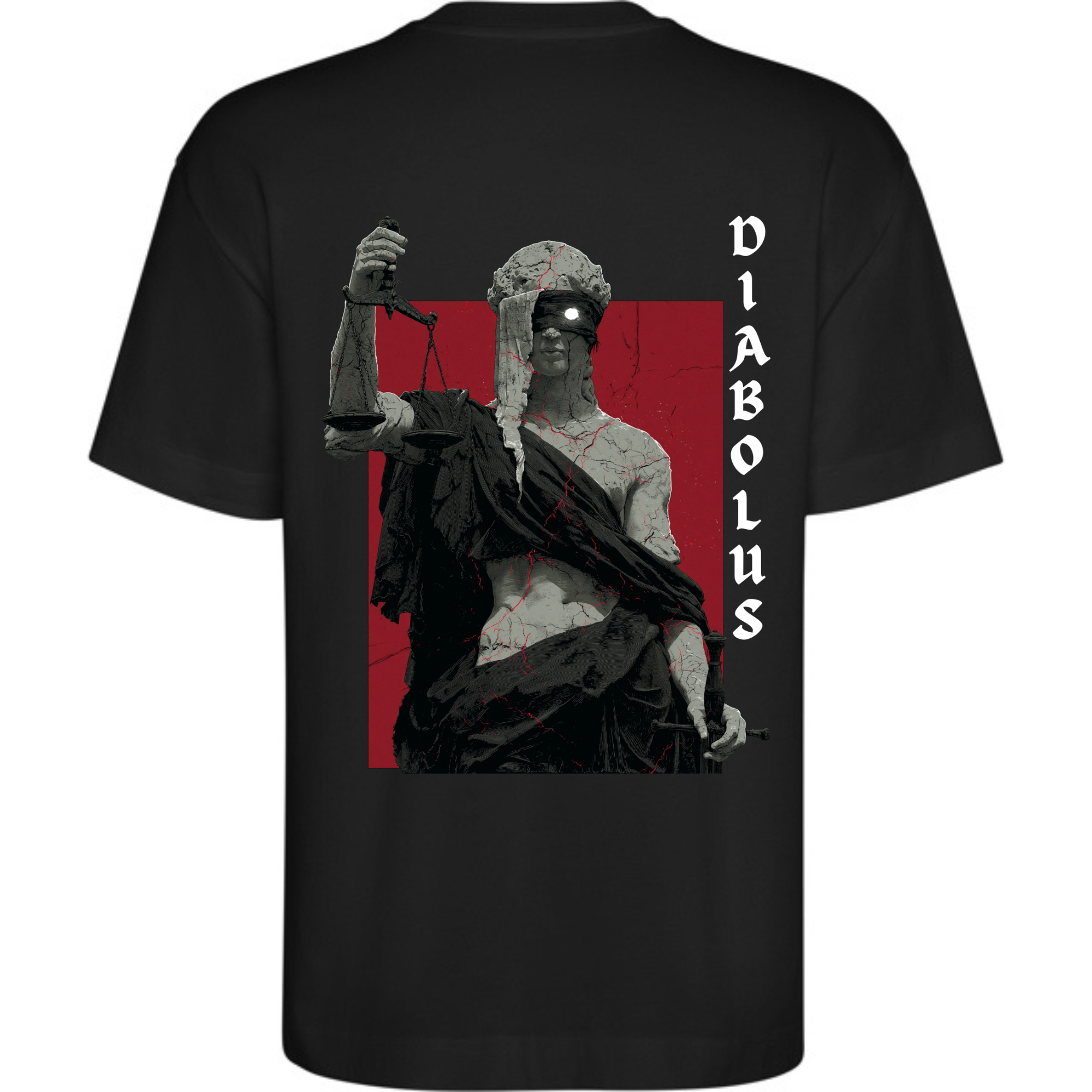 Camiseta Oversize Dama de la Justicia